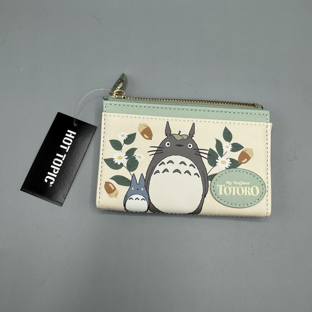 Studio Ghibli My Neighbor Totoro Floral Wallet NEW